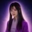 黑夜诗人推特福利姬账号头像，哥特暗黑系创作者，黑色系艺术感神秘气质